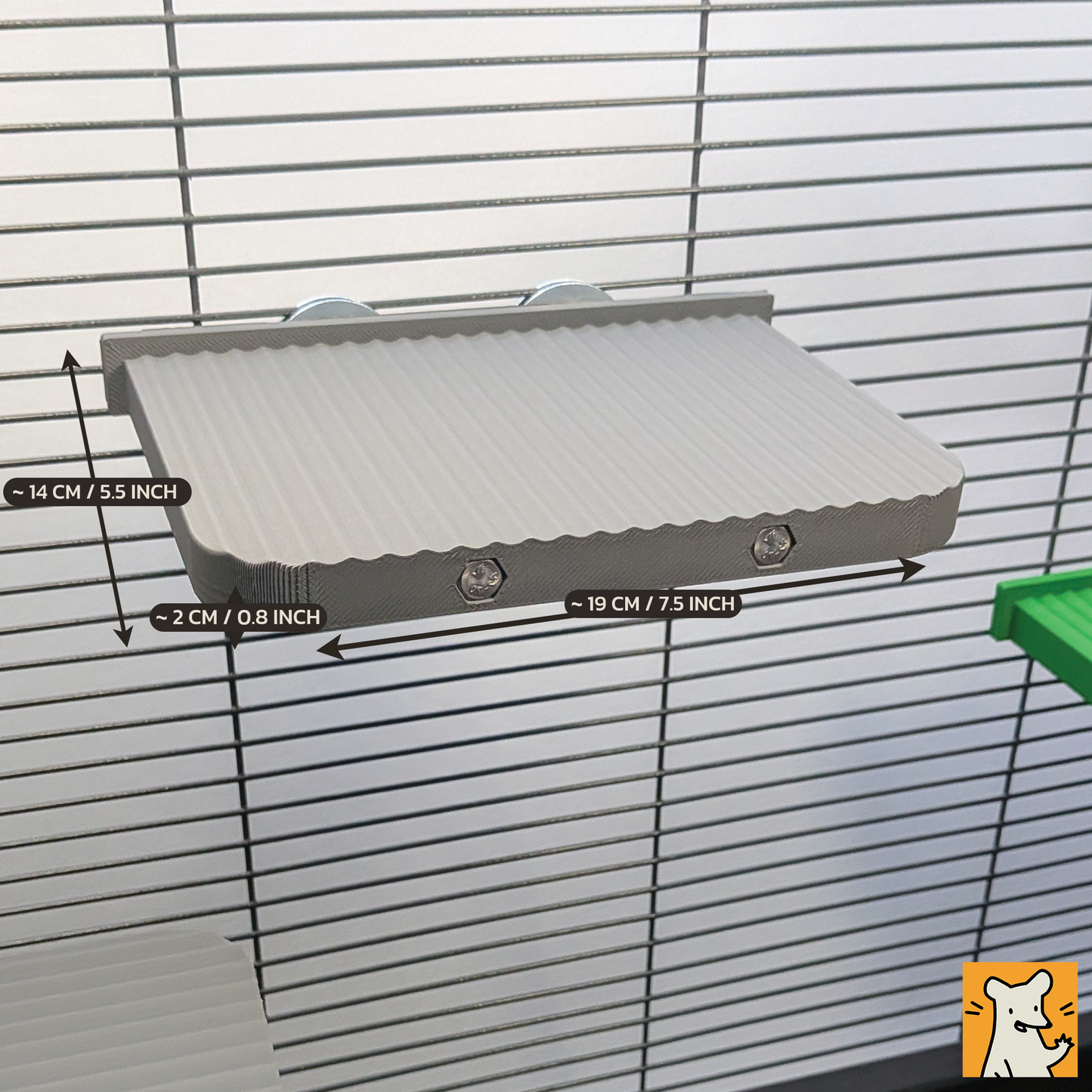 Extra Large Rat Cage Platform 19 cm x 14 cm