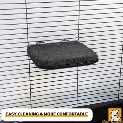 Fleece Hoes voor Groot Rattenkooi Platform 14 x 14 cm