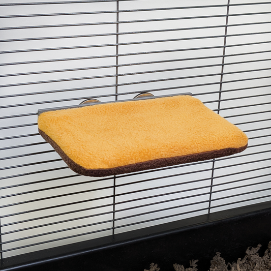 Fleece Hoes voor Extra Groot Rattenkooi Platform 19 x 14 cm