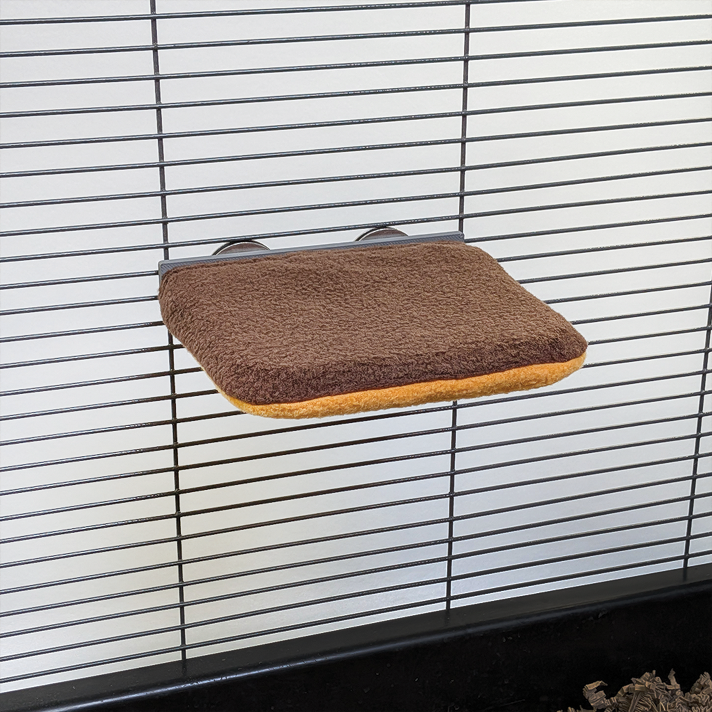 Fleece Hoes voor Groot Rattenkooi Platform 14 x 14 cm