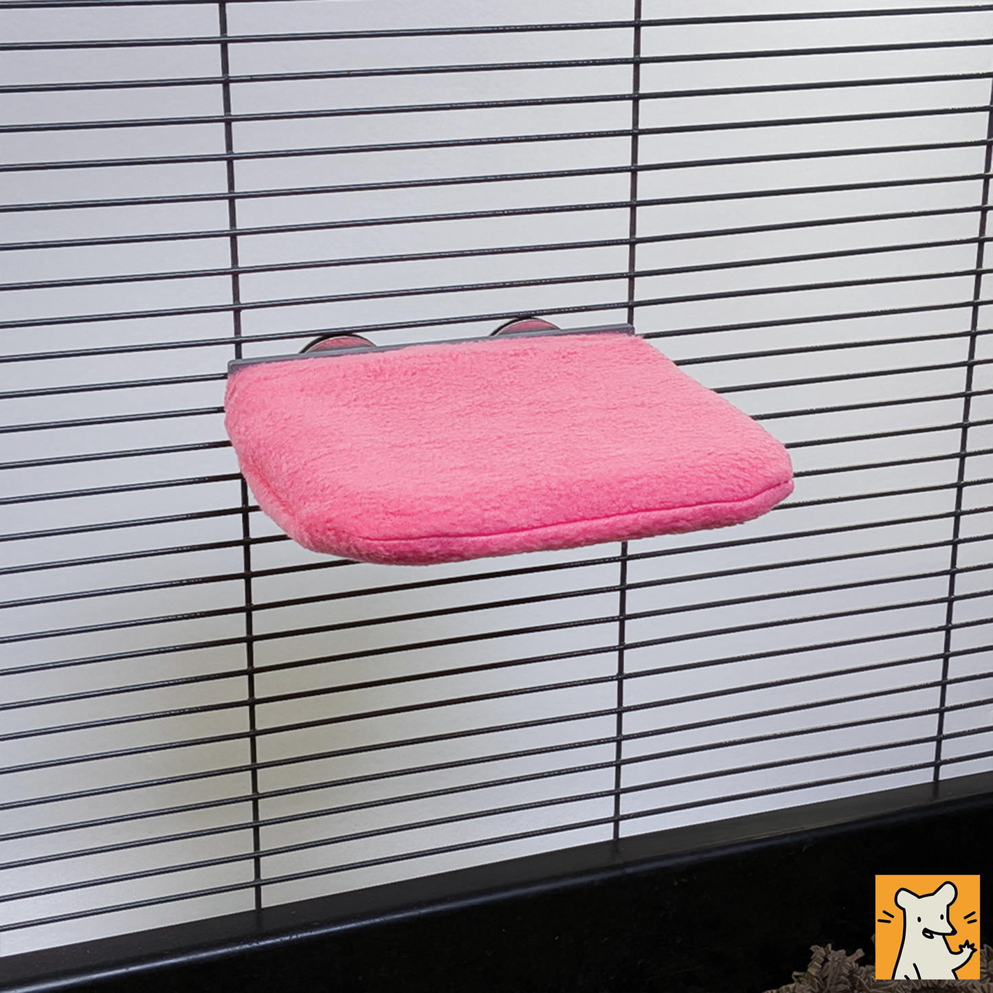 Fleece Hoes voor Groot Rattenkooi Platform 14 x 14 cm