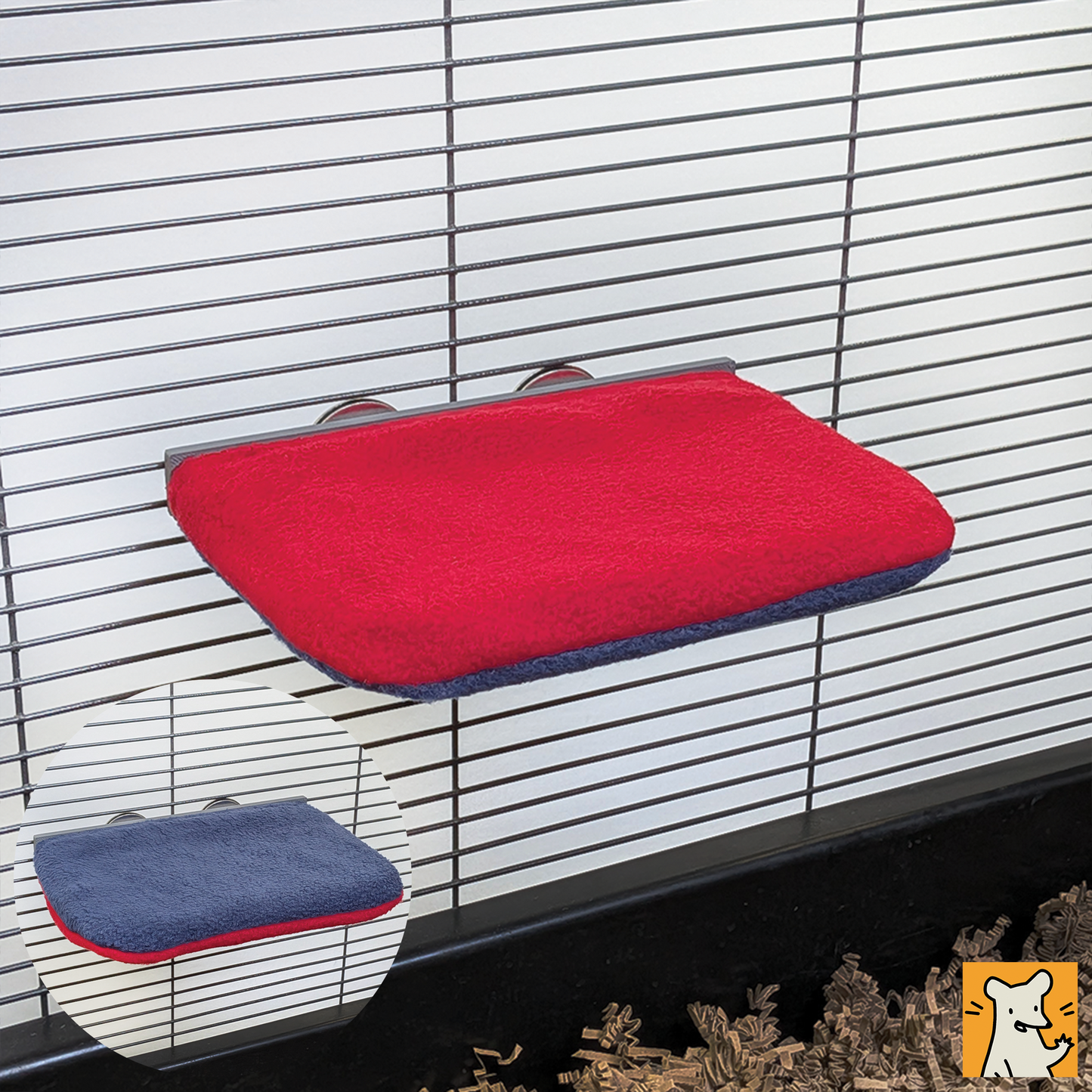 Fleece Sleeve for Extra Large Rat Cage Platform 19 x 14 cm