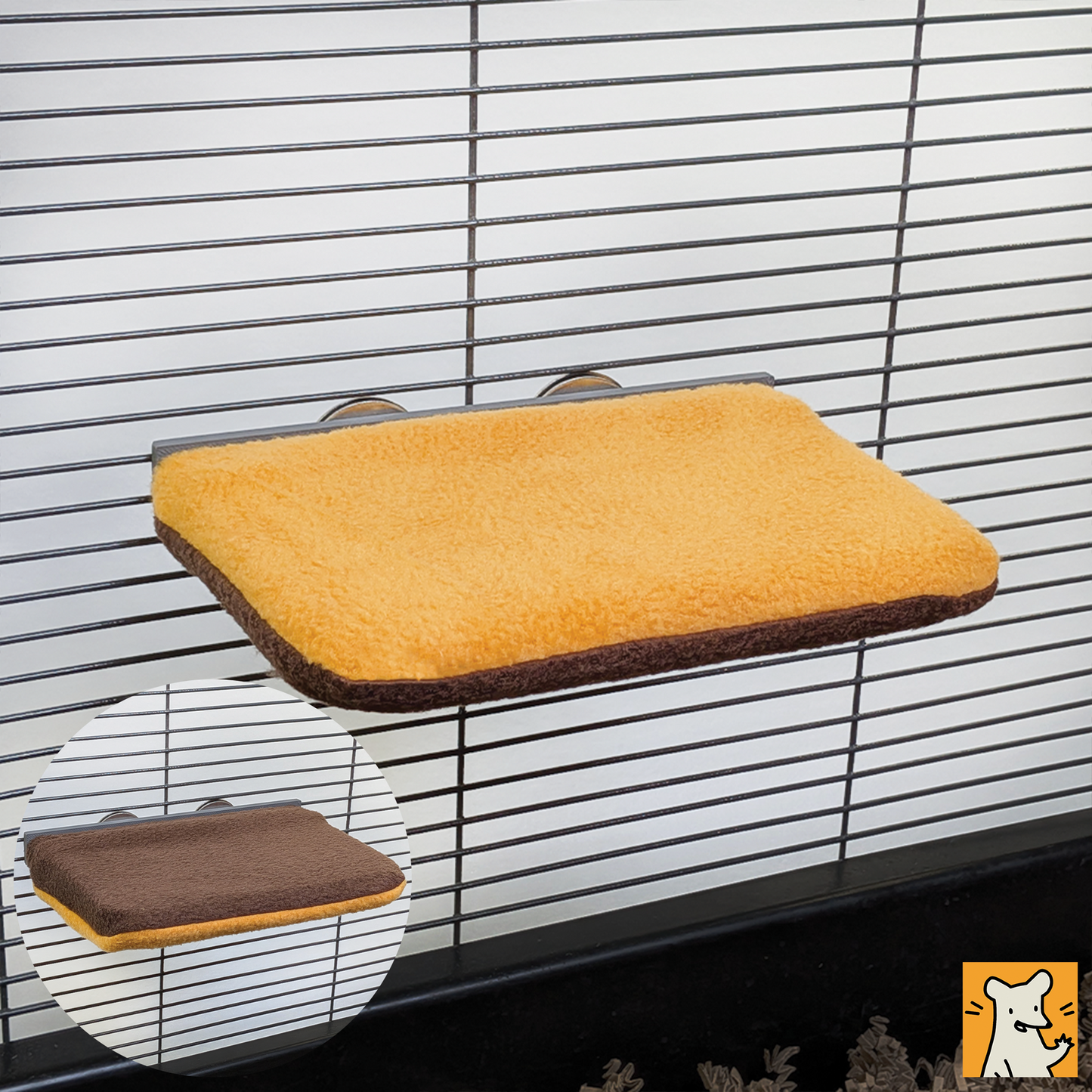 Fleece Sleeve for Extra Large Rat Cage Platform 19 x 14 cm